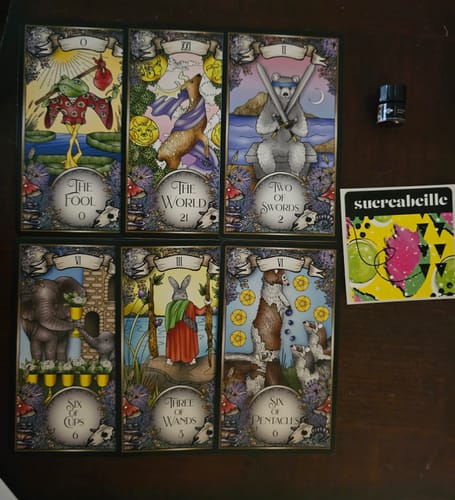 Customer photo review of Wildland Tarot Deck