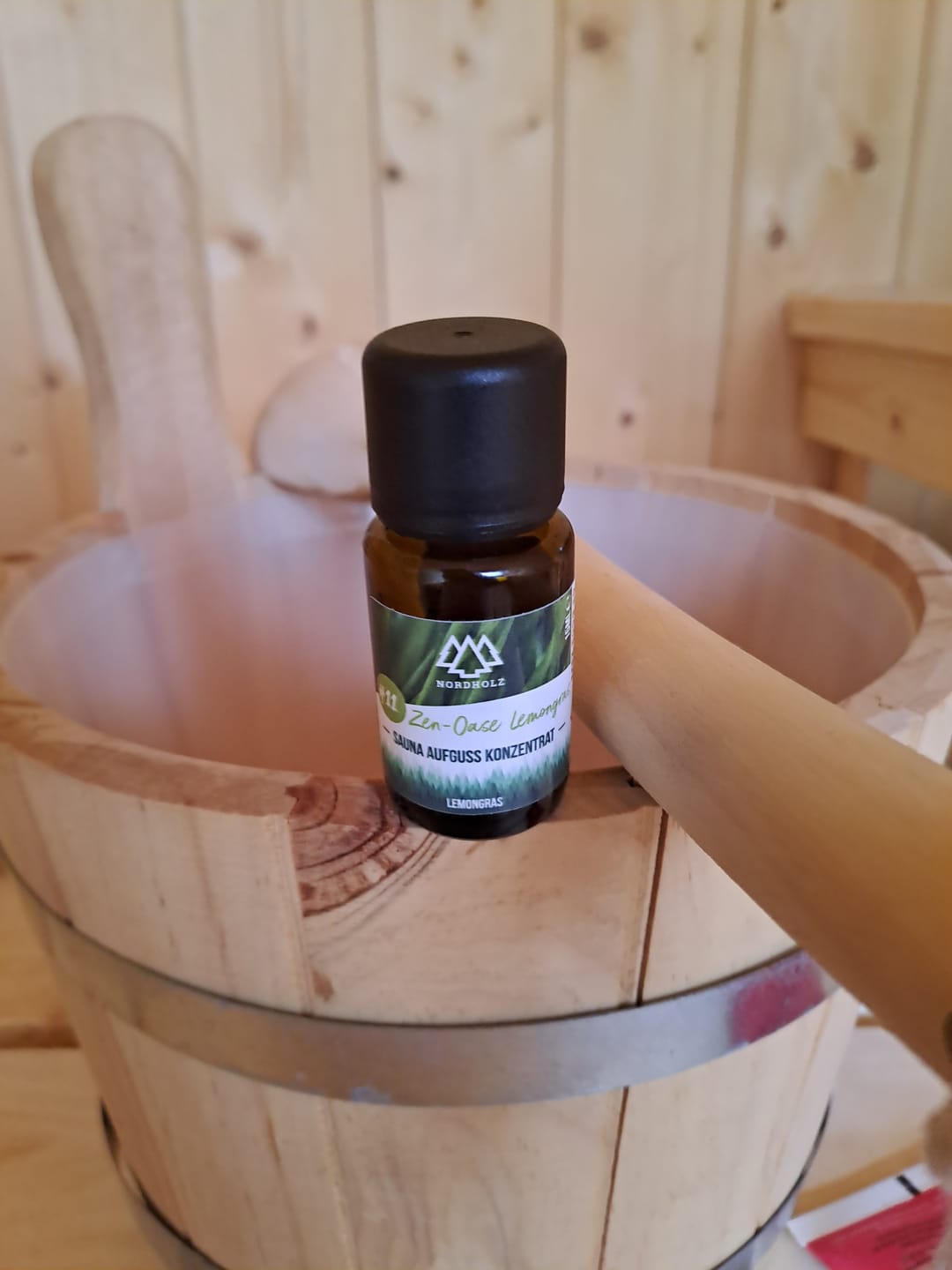 Customer photo review of Sauna Aufguss Konzentrat #11 Zen-Oase Lemongras