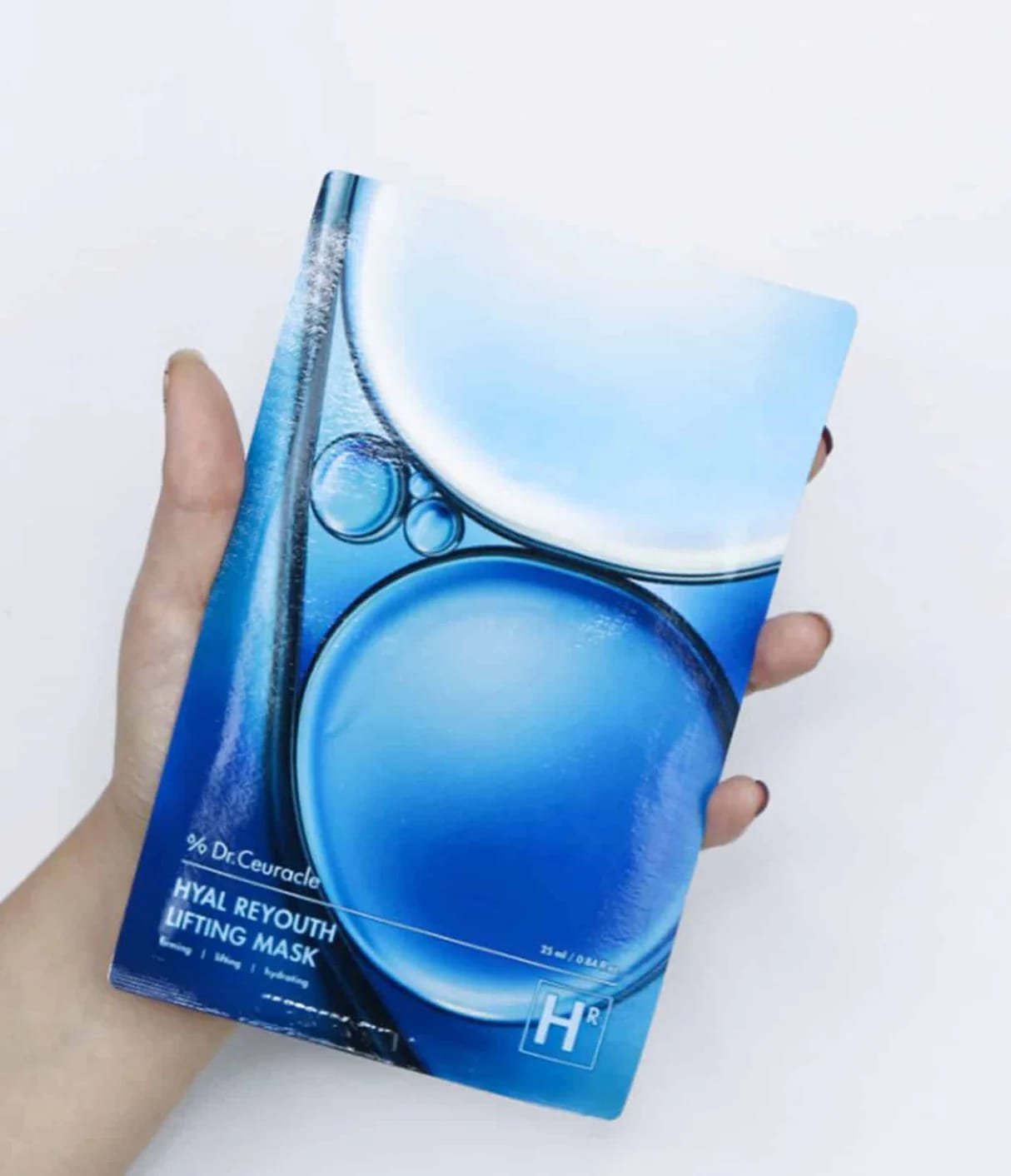 Customer photo review of Mitrinoša maska ar liftinga efektu Dr.Ceuracle Hyal Reyouth Lifting Mask