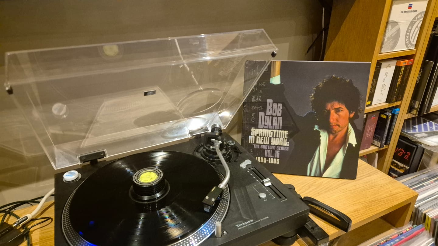 Customer photo review of Springtime in New York (1980-1985):   - Bob Dylan [VINYL]