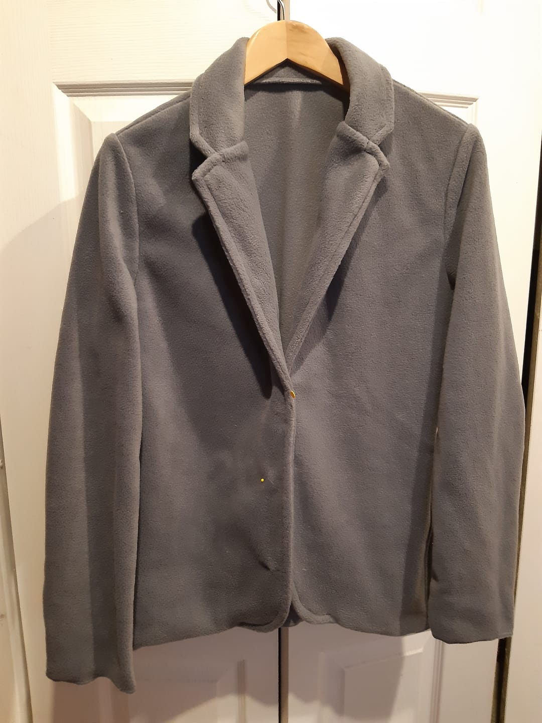 Customer photo review of Special Offer #2 - Plain Polar Fleece Fabric - 2 metre Pre-cut