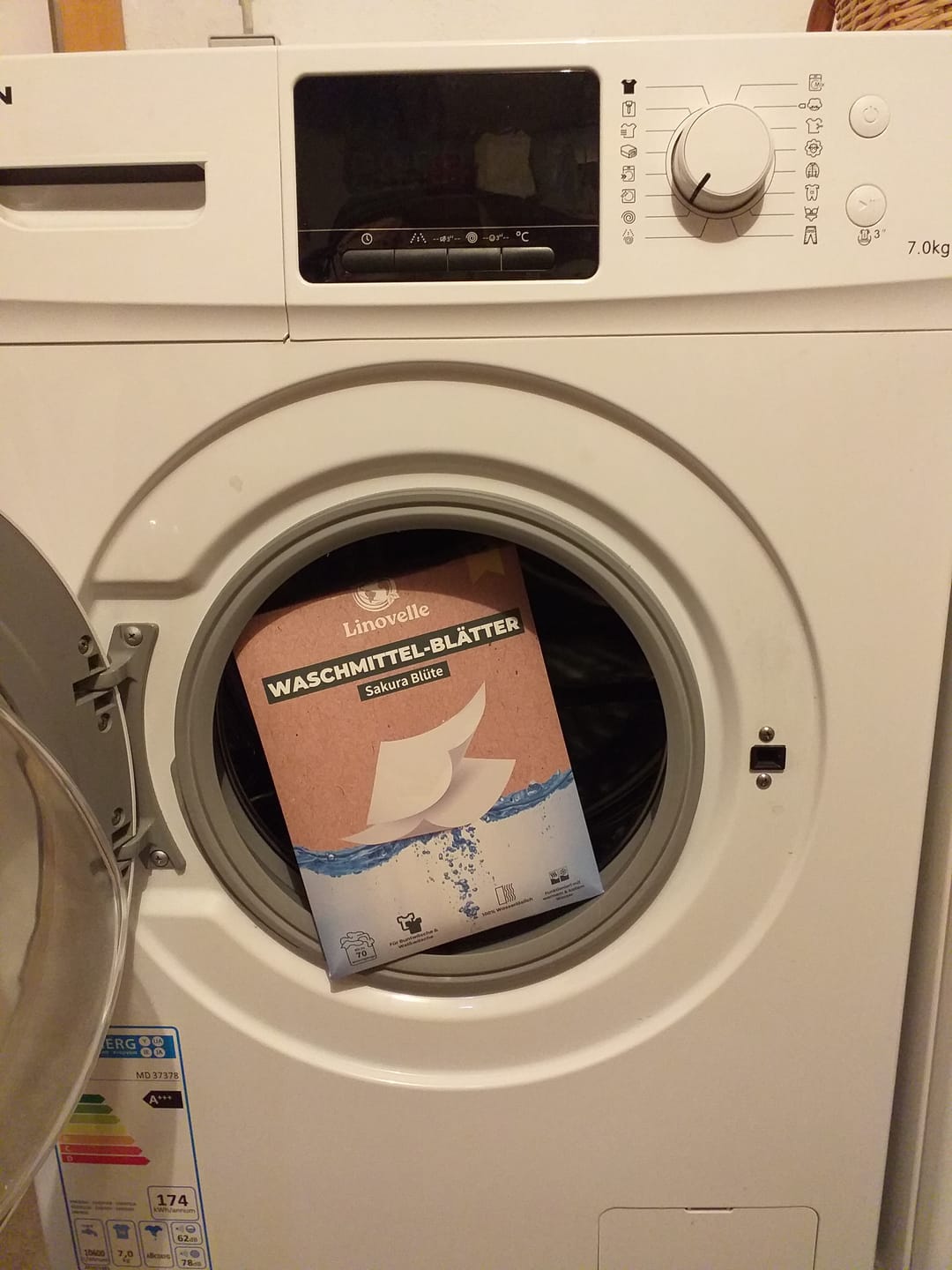 Customer photo review of Waschmittelblätter + 35 Extra GRATIS Wäschen