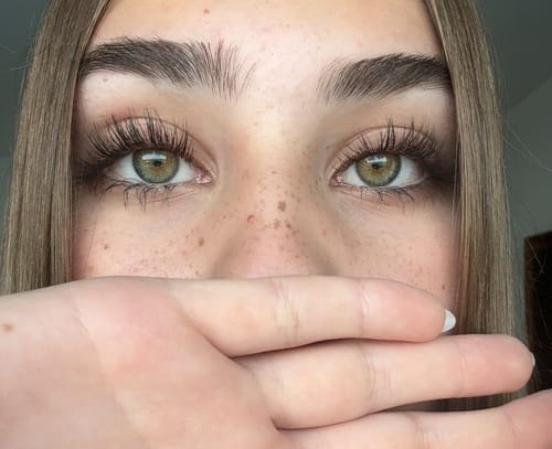 Customer photo review of LURIA Siero Per Ciglia