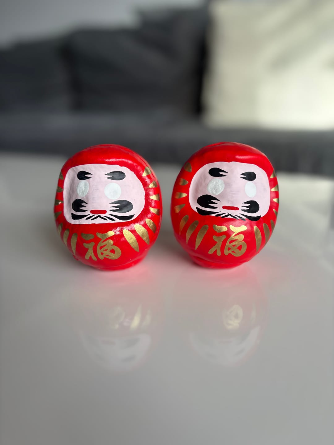 Customer photo review of Daruma Japonés Rojo