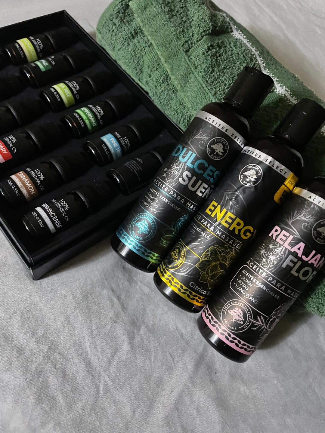 Customer photo review of Aceite Relajante Floral