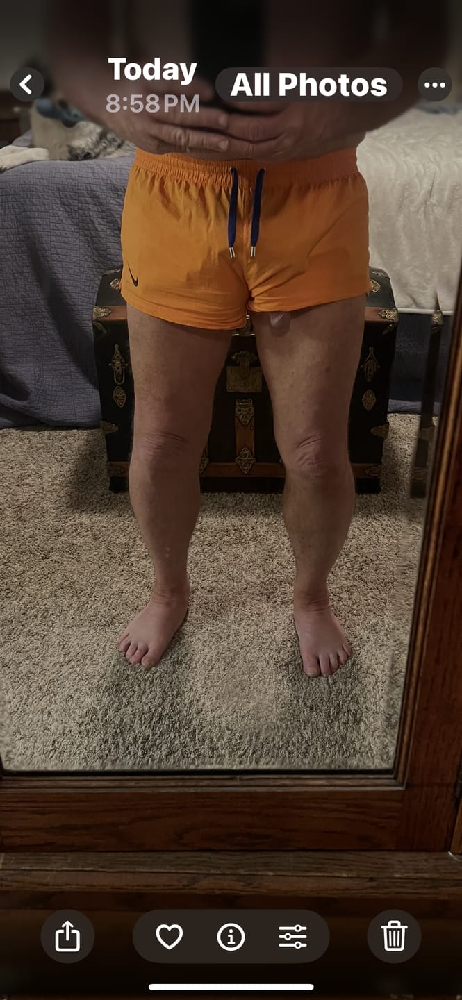 Customer photo review of Men's Quick-Dry Beach Shorts with Drawstring