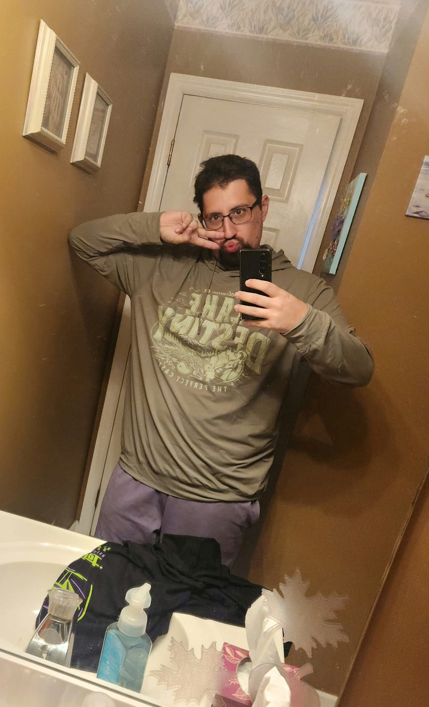 Customer photo review of Disney's A Goofy Movie "Lake Destiny" – Performance Hoodie