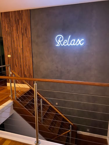 Customer photo review of Custom LED Neon Signs