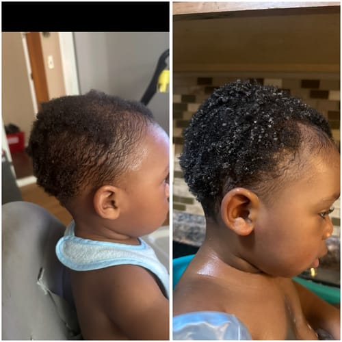 Customer photo review of Infant Collection Kit