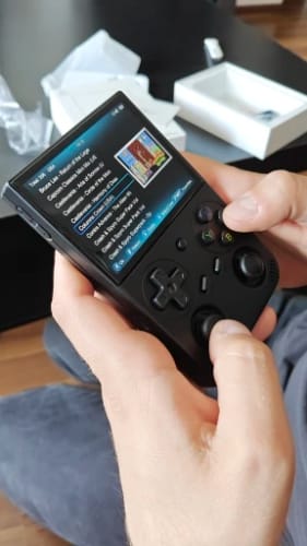 Customer photo review of Anbernic RG35XX Pro Retro Handheld Gaming Console