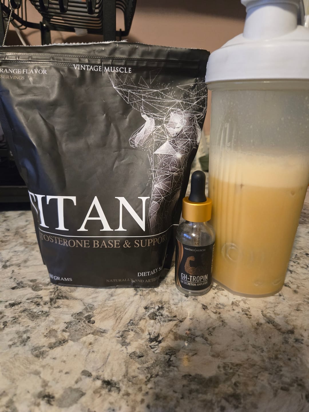 Customer photo review of TITAN - Natty Testosterone Base Blend