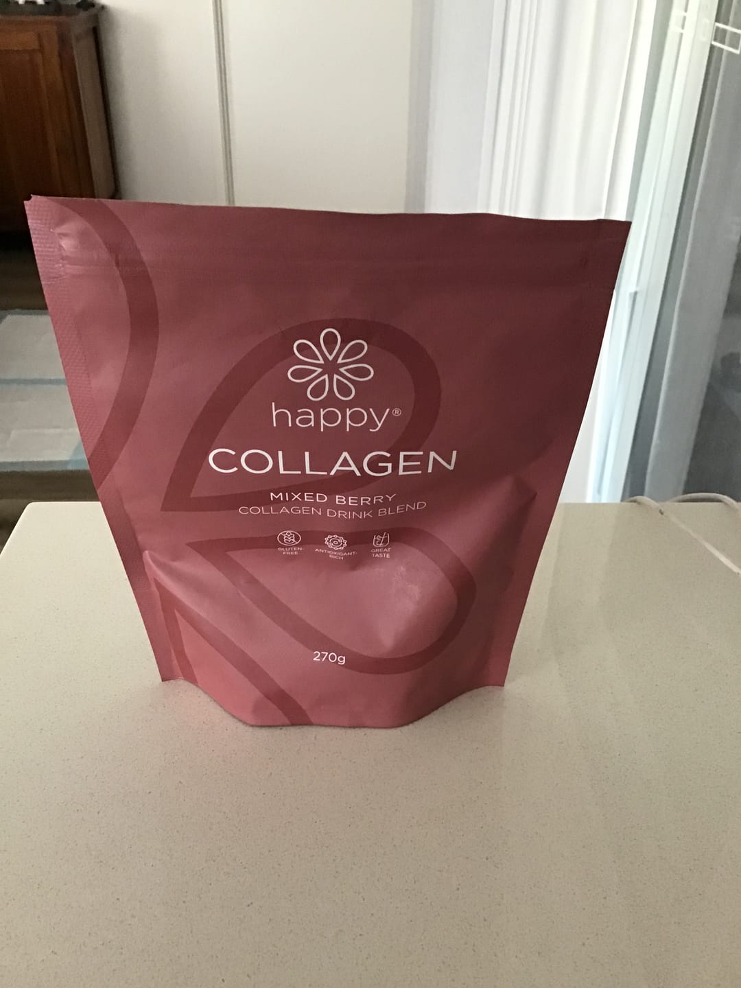 Customer photo review of Prebiotic Collagen Supplement - Happy Collagen