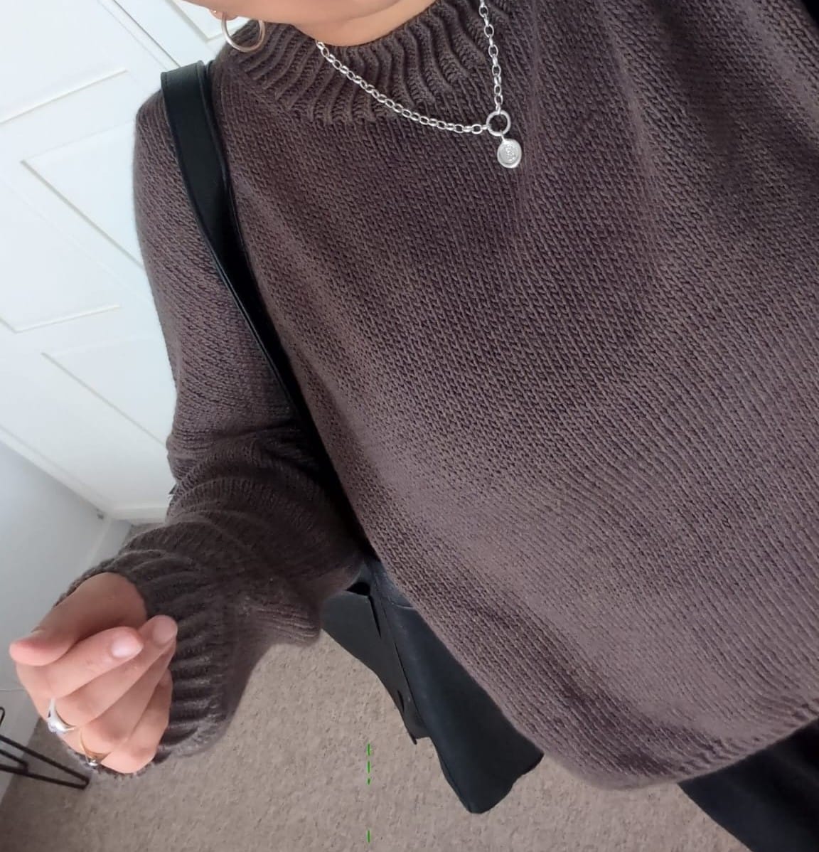 Customer photo review of Lucky Cat Charm Pendant Necklace