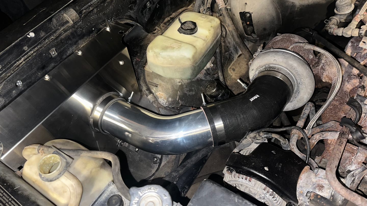Customer photo review of 1989-1993 Dodge Ram 250/350 BHAF Cold Air Intake Kit