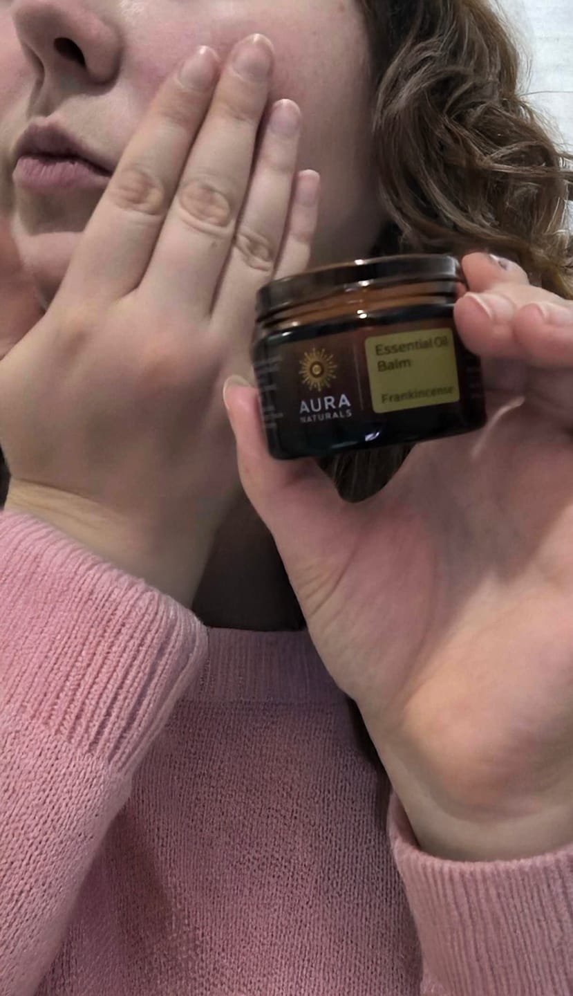 Customer photo review of Frankincense Balm