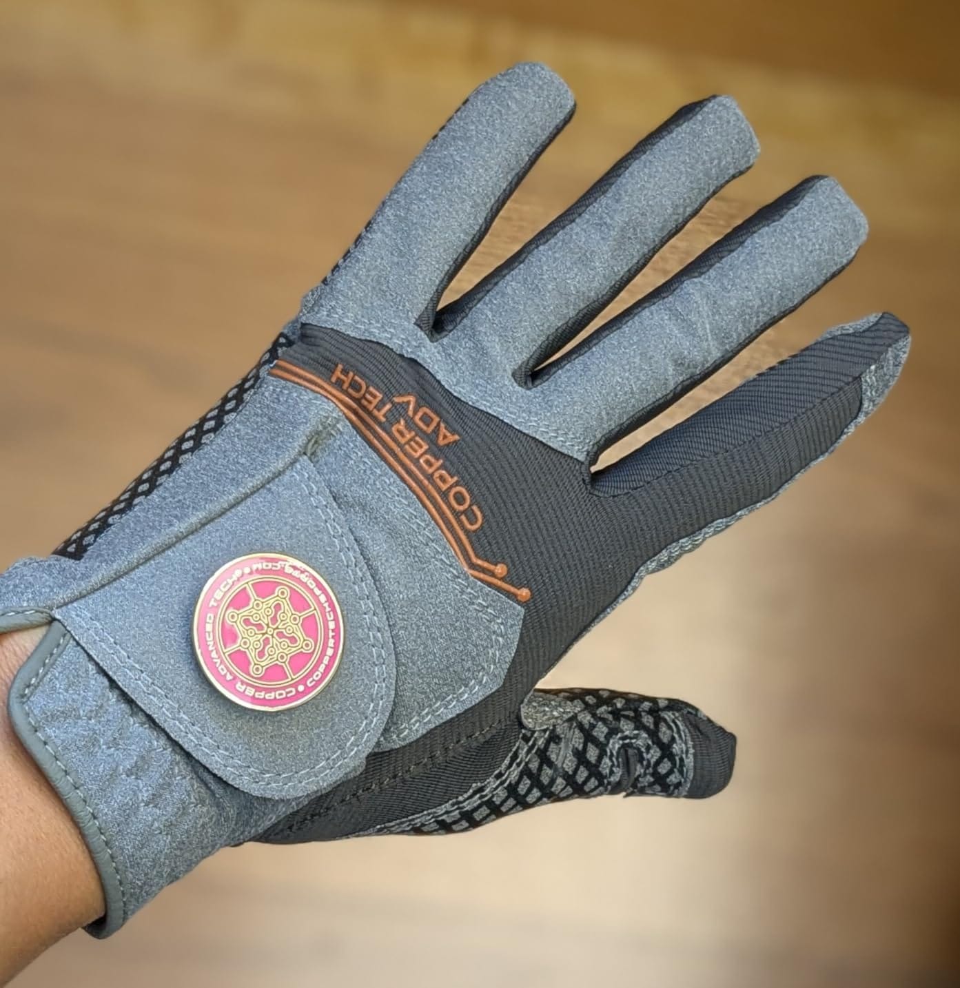 Customer photo review of Copper Tech Advanced 2.0 Women's Golf Glove Left or Right