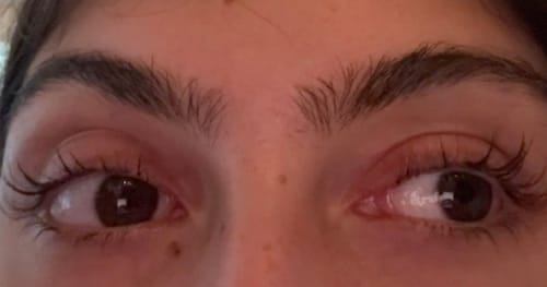 Customer photo review of LURIA Siero Per Ciglia