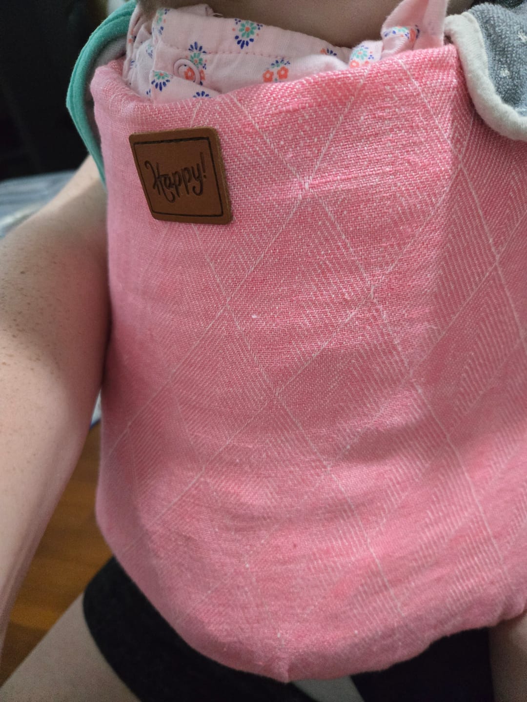 Customer photo review of Happy Baby Original Baby Carrier
