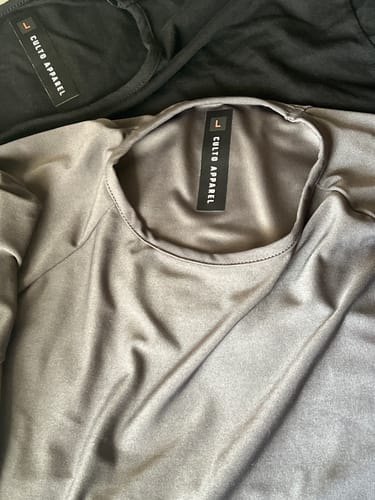 Customer photo review of Training Sport Tee Icon - Light Gray