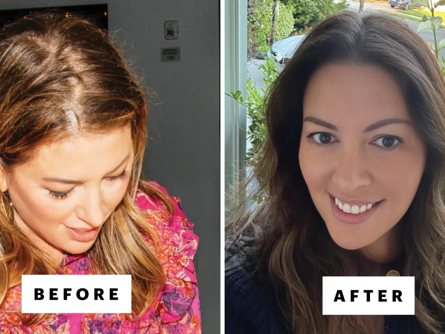 Customer photo review of Hair Growth Gummies
