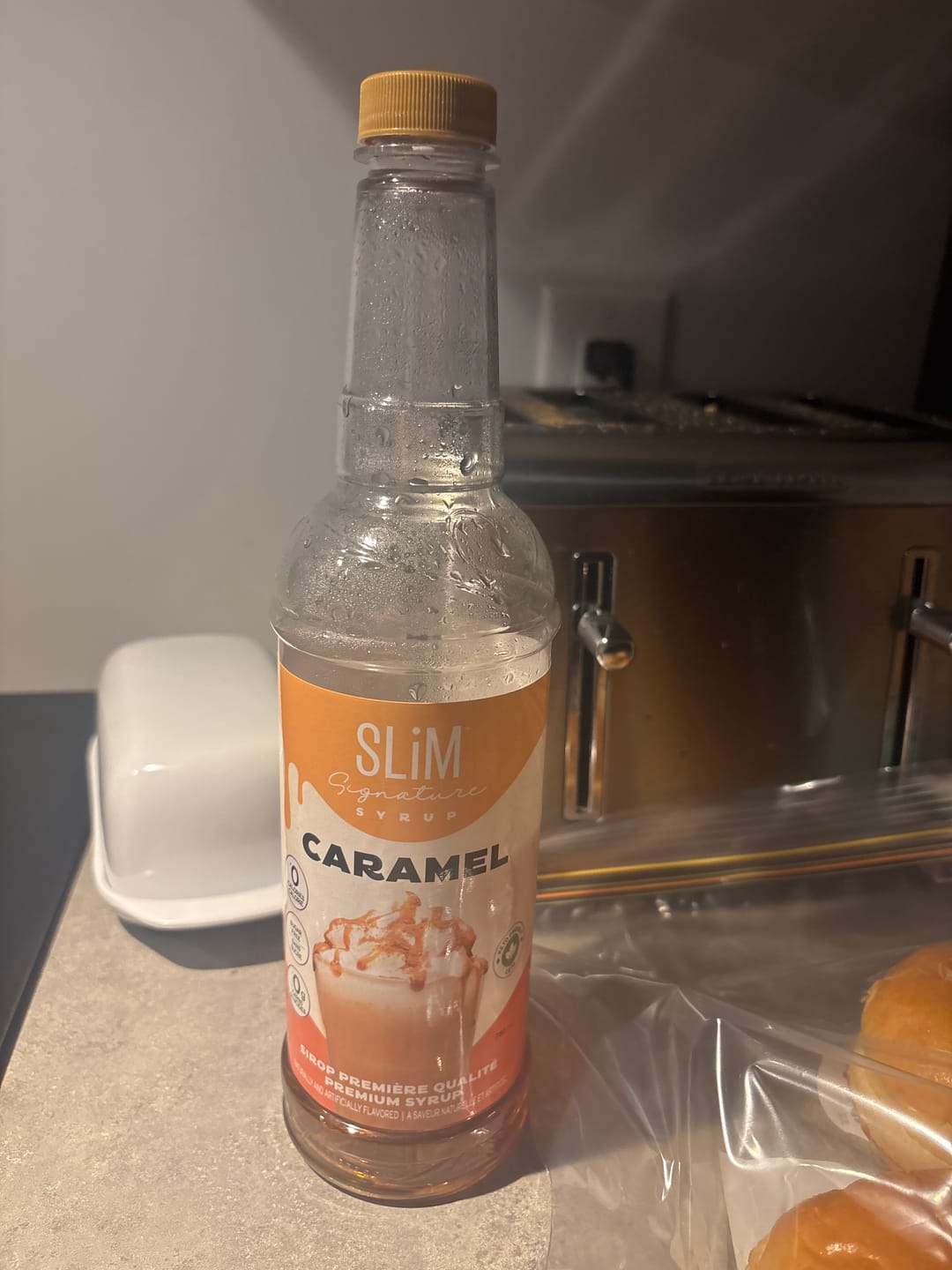 Customer photo review of Slim Syrups - Sugar Free Syrups 750ml