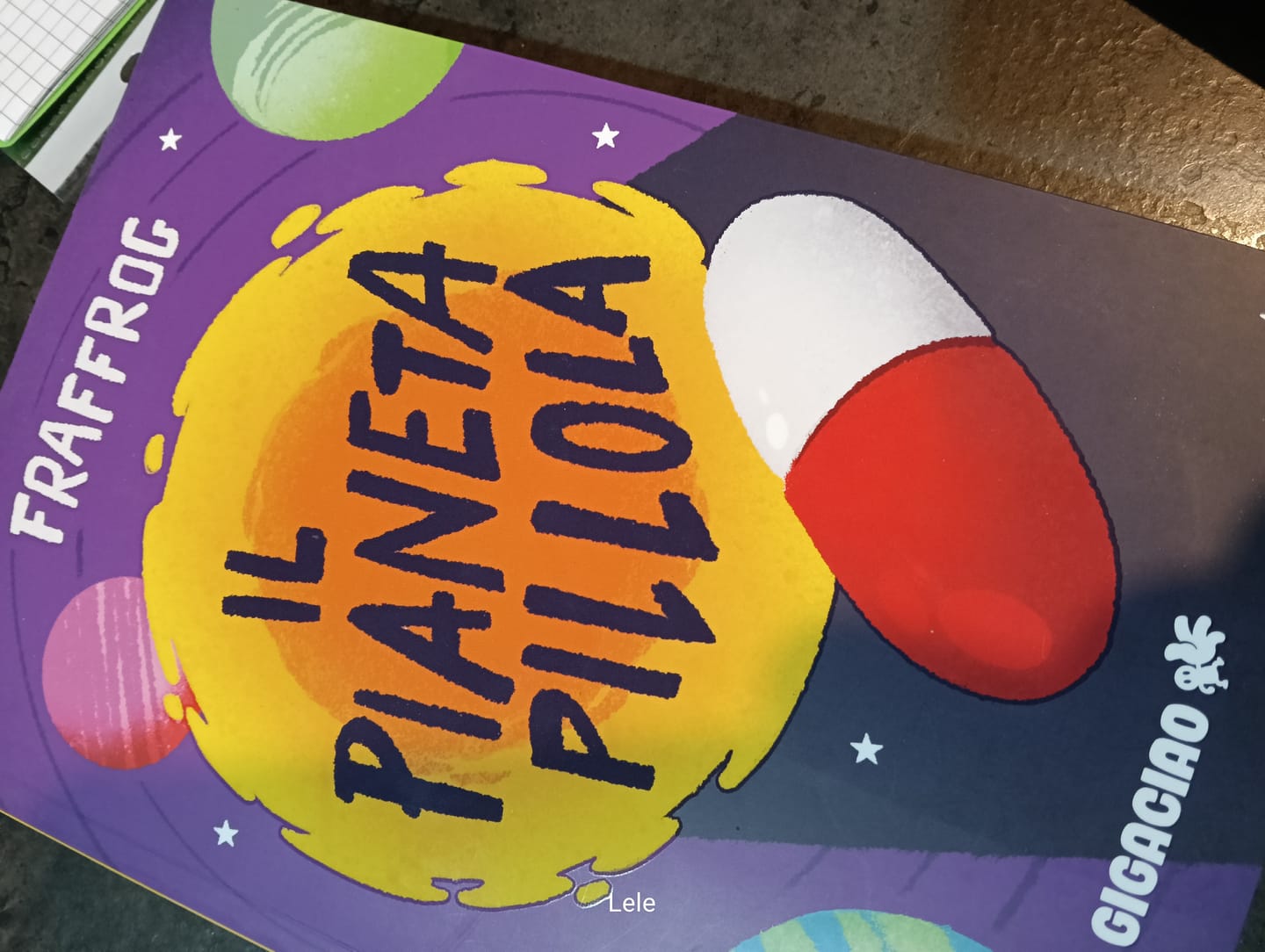 Customer photo review of Il Pianeta Pillola di Fraffrog