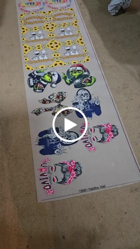 Customer video review of DTF Transfers Gangsheet Builder
