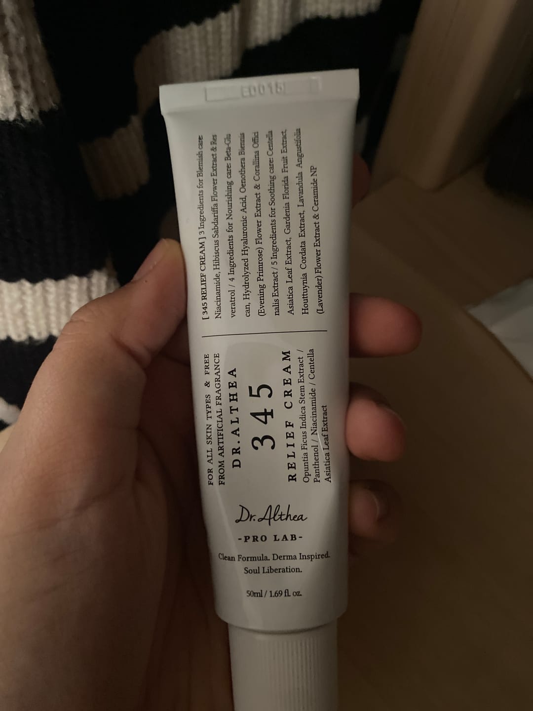 Customer photo review of Dr. Althea - Crème - 345 Relief Cream