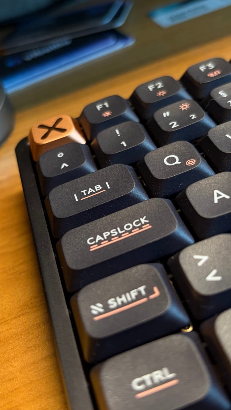 Customer photo review of IQUNIX Magi75/96 Aluminum Low Profile Mechanical Keyboard