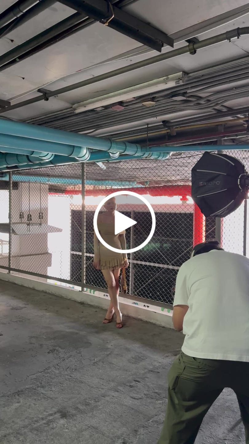 Customer video review of Lesli Dual Mini Skirt Mesh - Nude