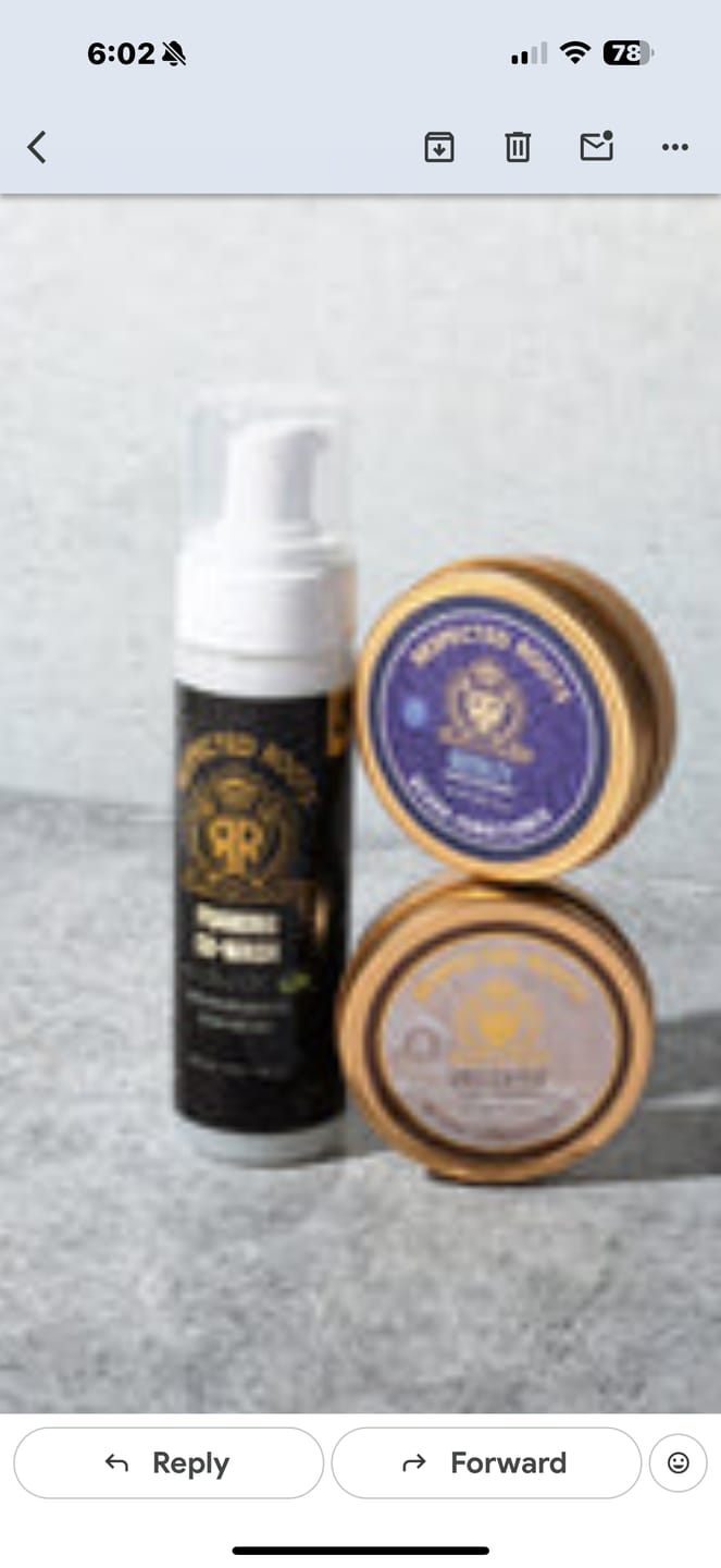 Customer photo review of Beard Hydration Trio