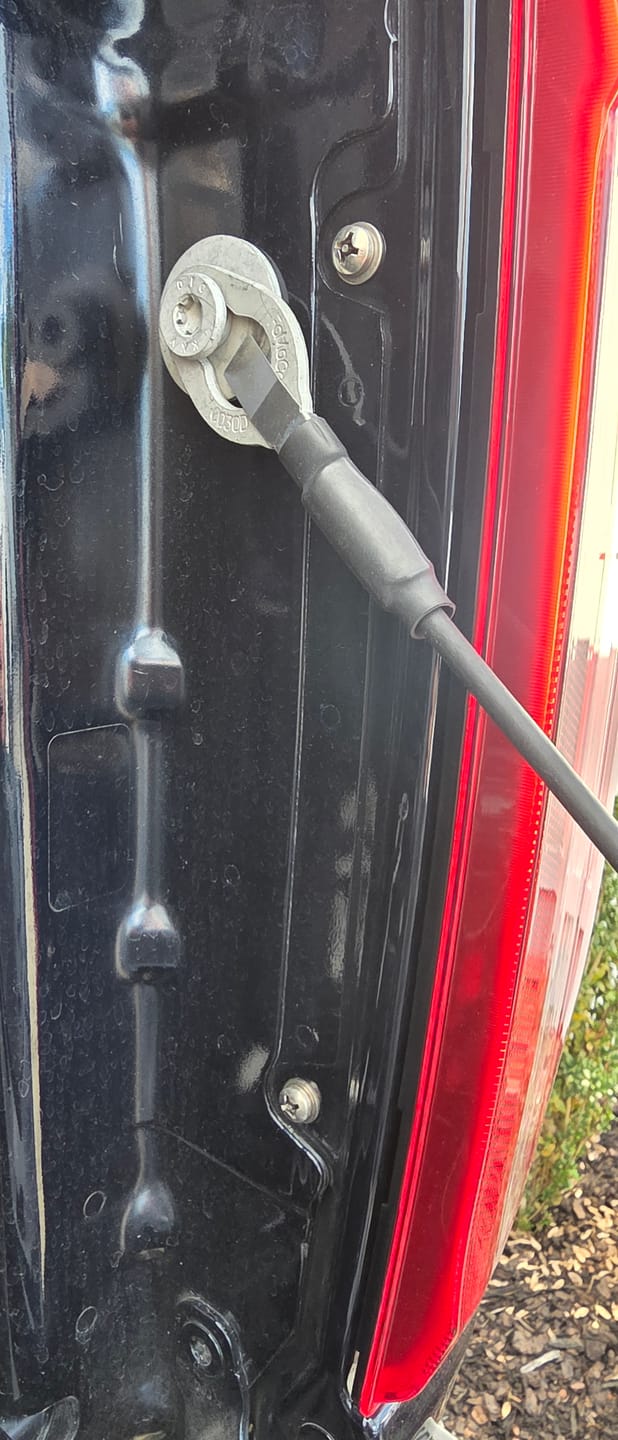 Customer photo review of Light Keeper Taillight Security Screws for Ford Trucks