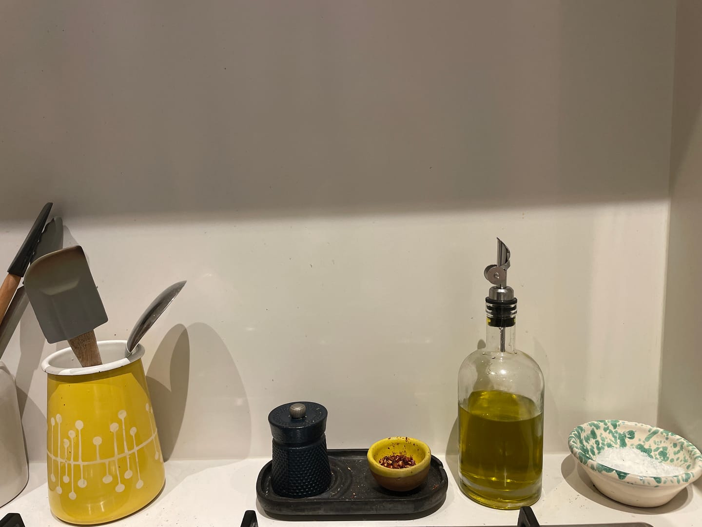Customer photo review of Round Glass Oil Bottle 500 ML