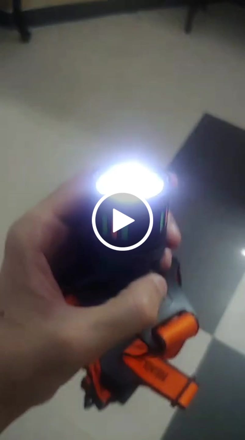 Customer video review of Rechargeable Headlight - Lot Imported