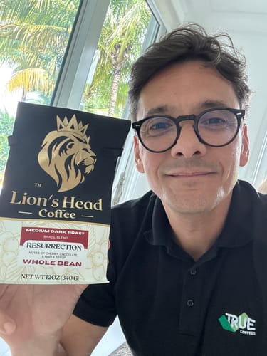 Customer photo review of Glory - Chocolate & Caramelized Honey - Medium Roast