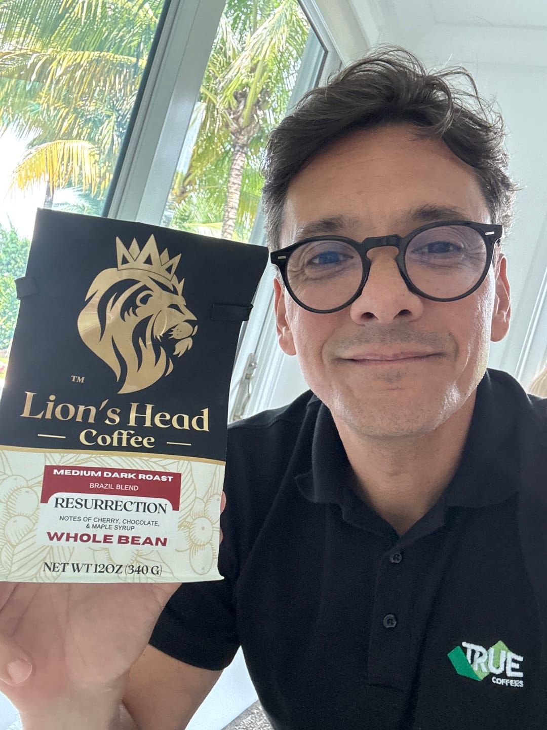 Customer photo review of Glory - Chocolate & Caramelized Honey - Medium Roast