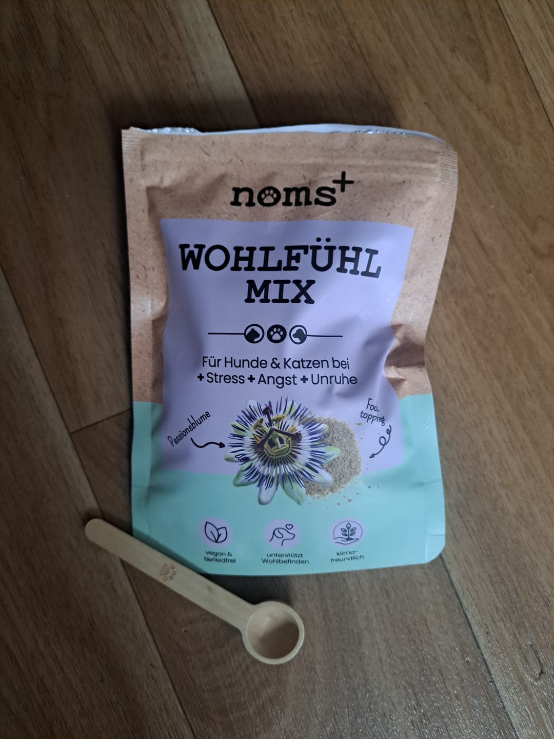 Customer photo review of Messlöffel aus Birkenholz fasst genau 1g noms+ Pulver