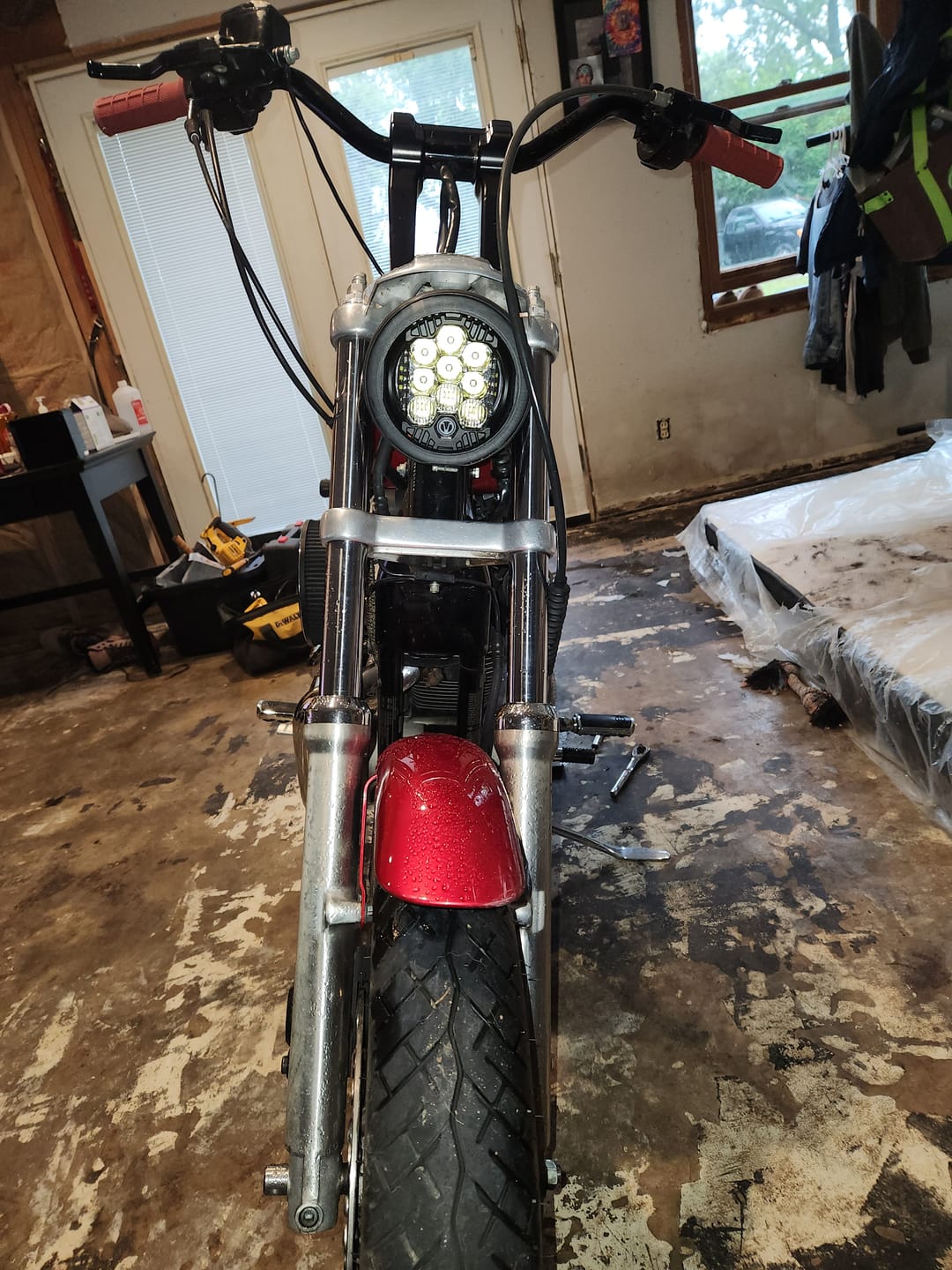 Customer photo review of Complete 5" Flush LED Headlight Assembly