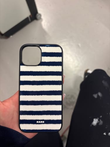 Customer photo review of iPhone 15 Hard Case – Old Money