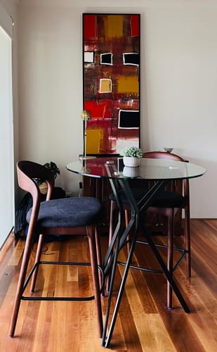 Customer photo review of Ellery 67cm Kitchen Bar Stool "Create Your Own"