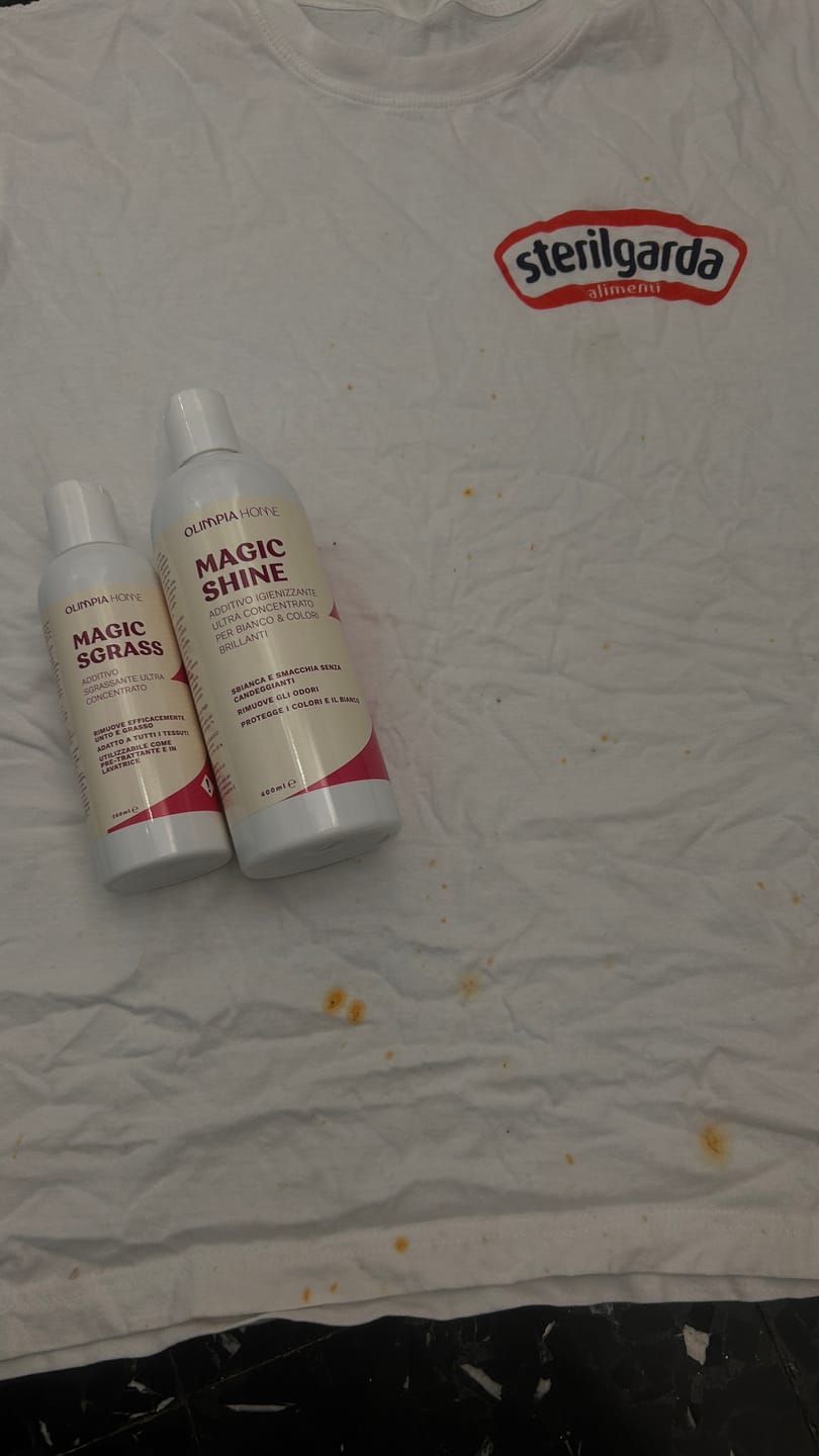 Customer photo review of Magic Sgrass - Additivo Sgrassante Ultraconcentrato Ml.200