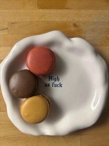 Customer photo review of "High AF" Explicit Small Plate