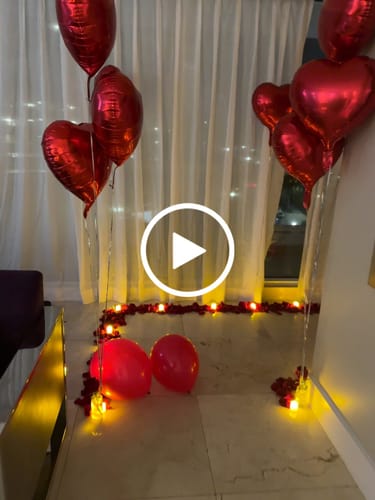 Customer video review of Hotel Room Decor Red (Romantic Package)