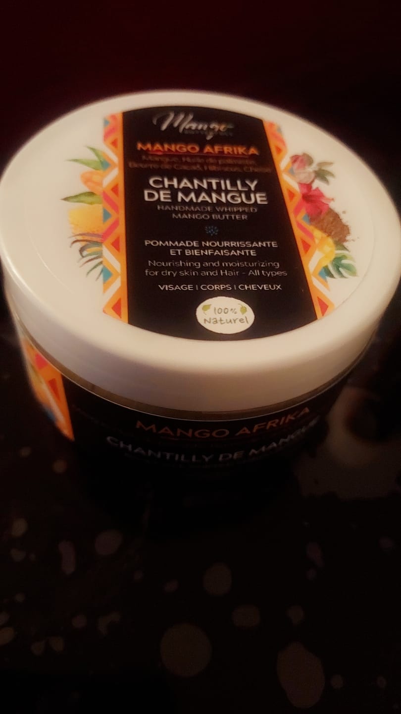Customer photo review of Chantilly de Mangue - MANGO AFRIKA