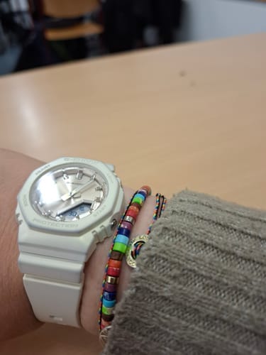 Customer photo review of 7 Chakren Energiearmband aus Jaspis