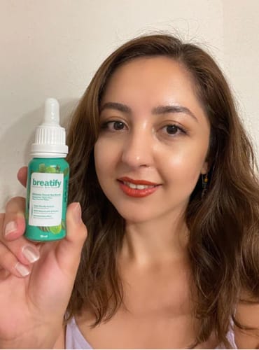 Customer photo review of Óleo Elimina Mau Hálito