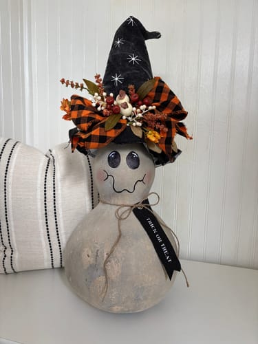 Customer photo review of Beige Resin Gourd