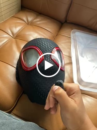 Customer video review of [NEW] Spidey Gear™ Miles Morales Mask