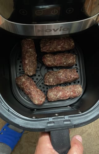Customer photo review of Air Fryer Novio Grill & Fry