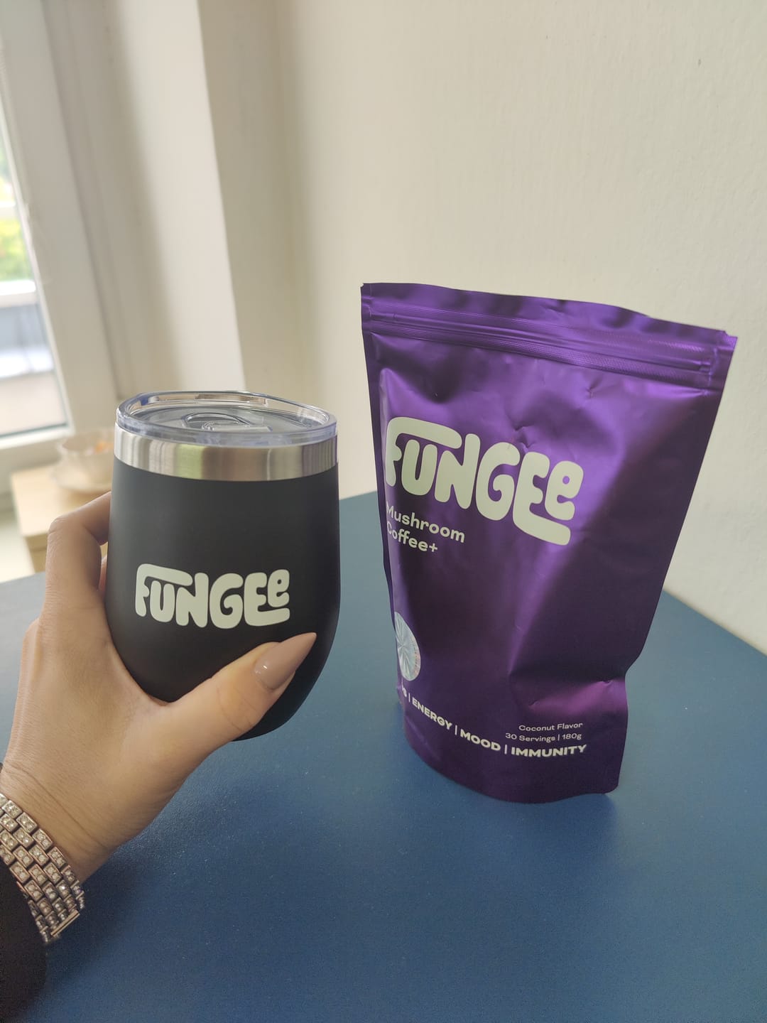 Customer photo review of Fungee houbová káva